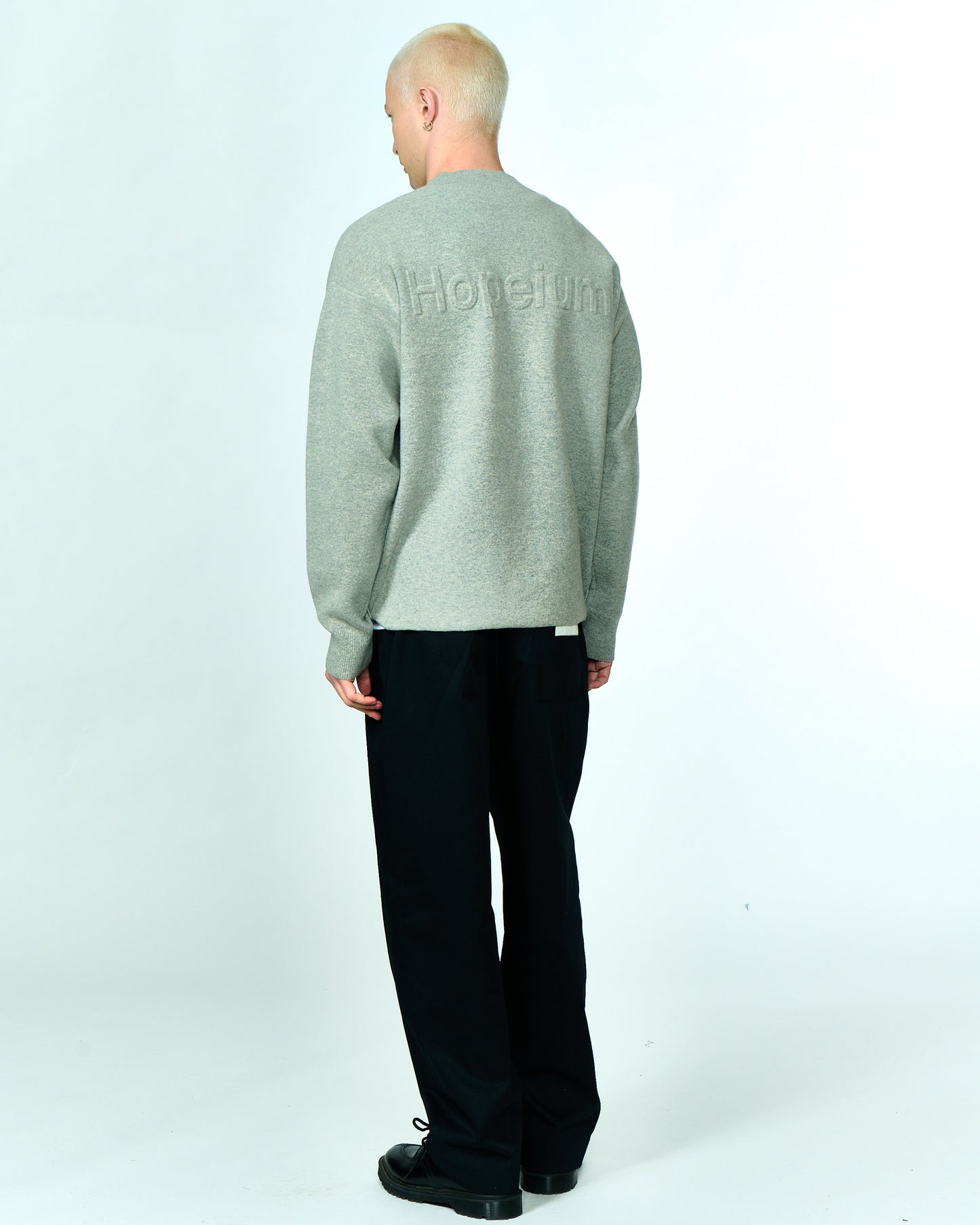 BASIC CREWNECK | Grey Melange