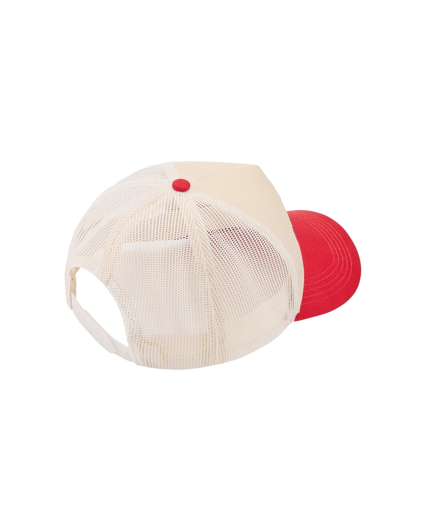 TRUCKER CAP WITH LOGO | Red