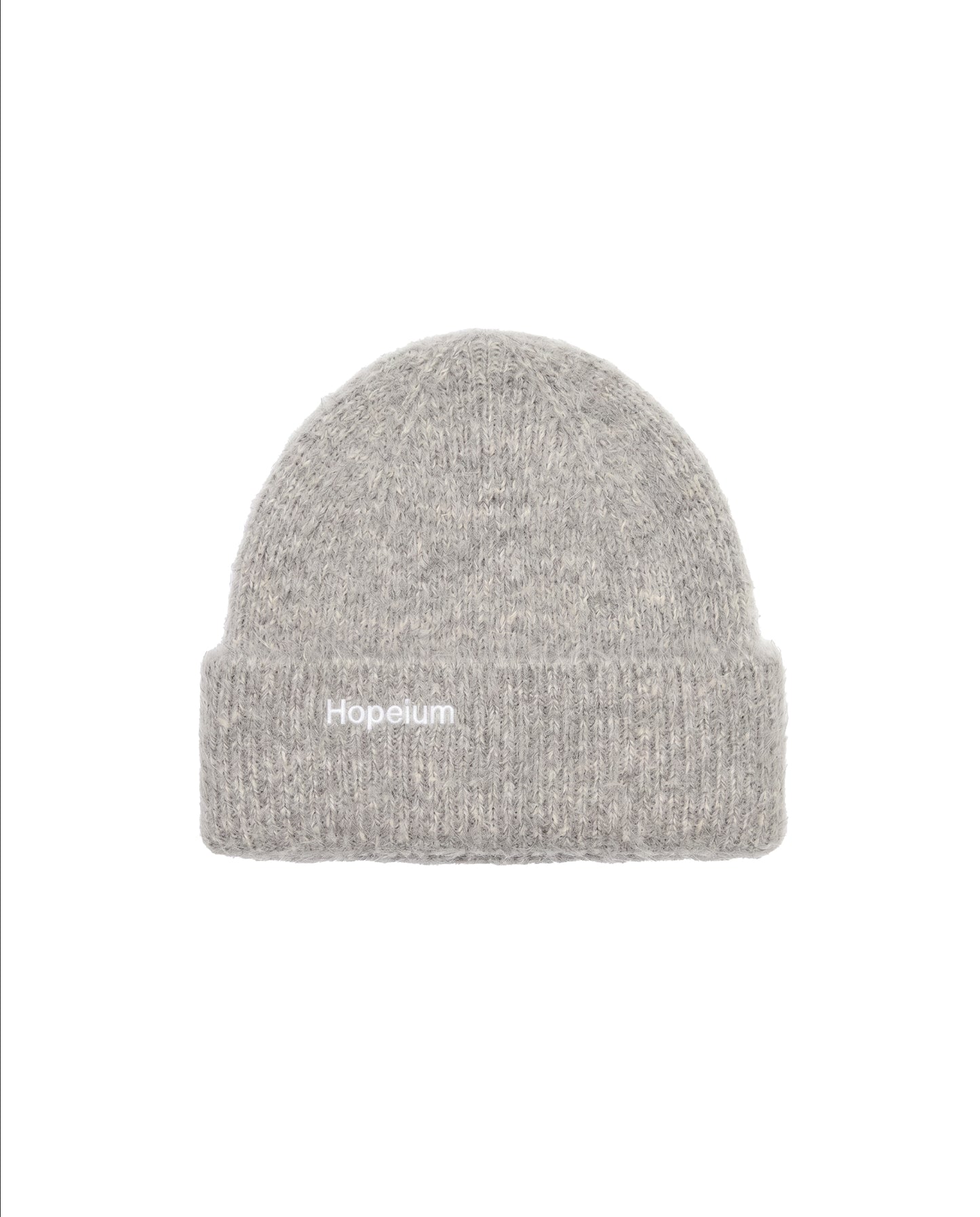 LOGO BEANIE | Grey Melange
