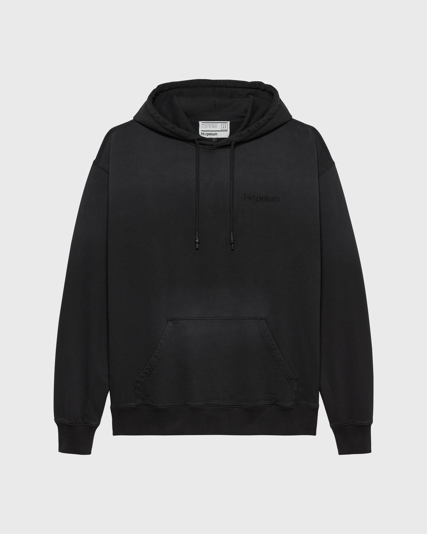 Logo Sweatshirt Hoodie Black