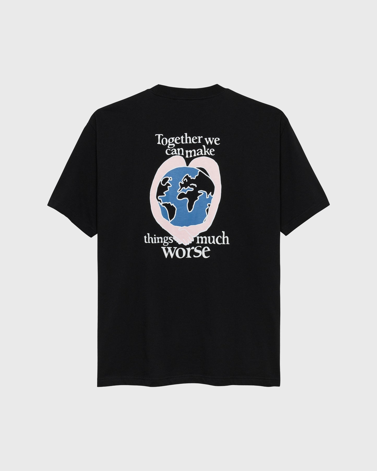 TOGETHER PRINT T SHIRT | Black