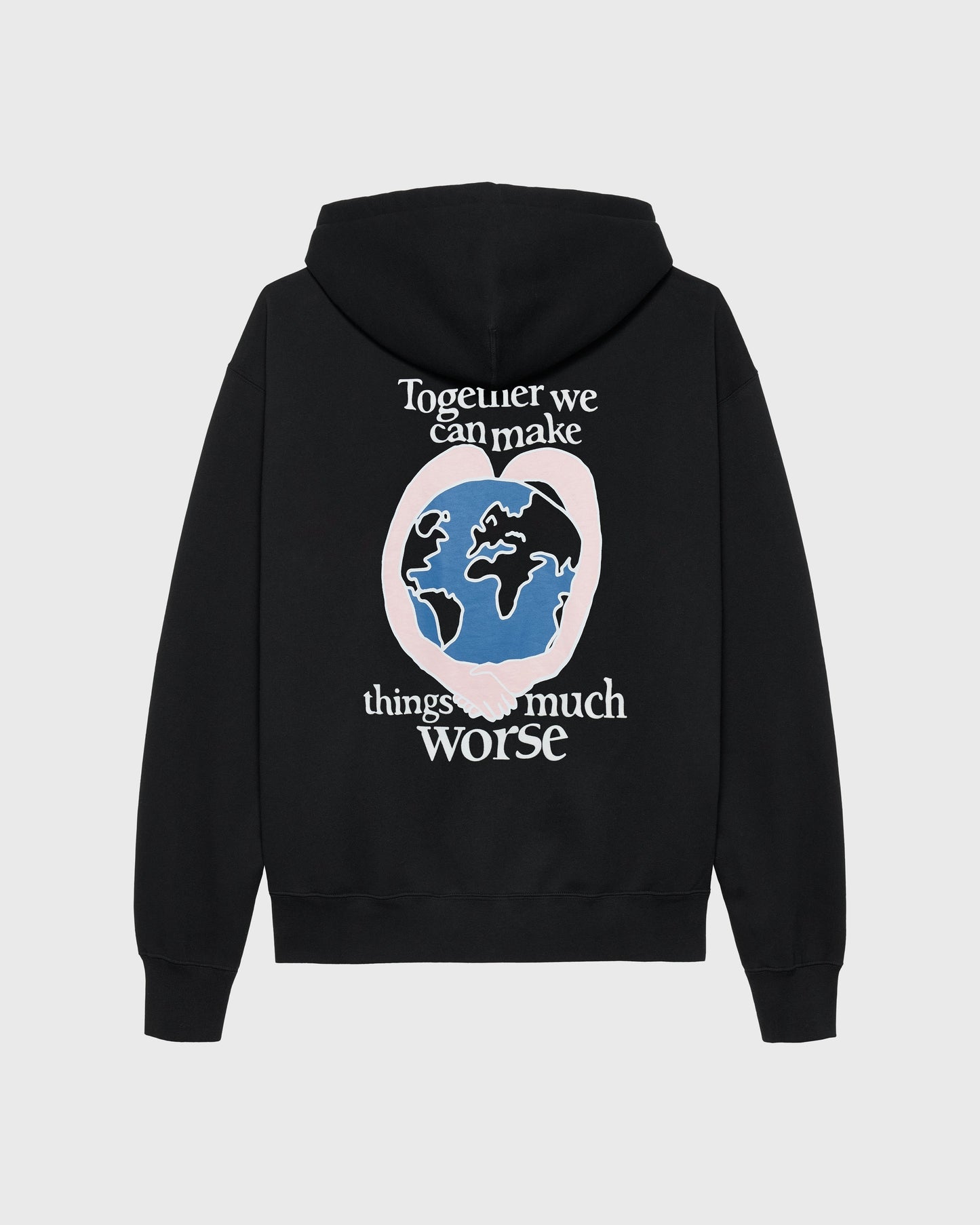 TOGETHER PRINT SWEATSHIRT | Black
