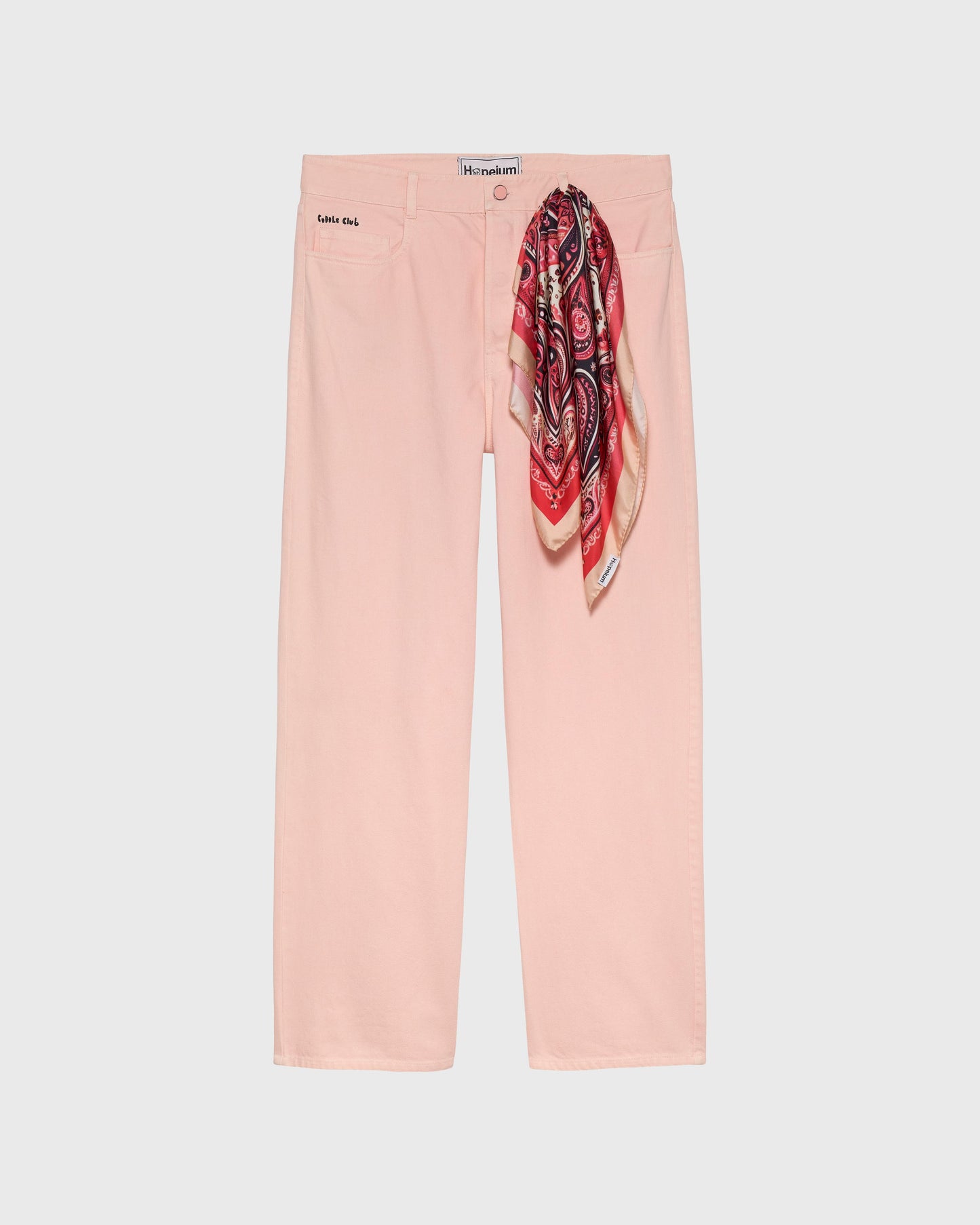 Denim Pant Pink