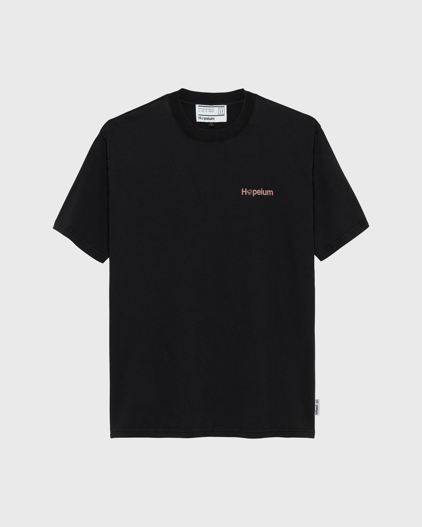 Hopeium Logo T-Shirt Black