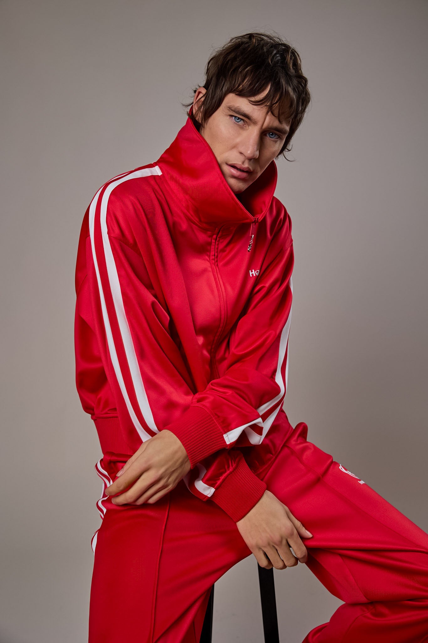 Track Jacket Red