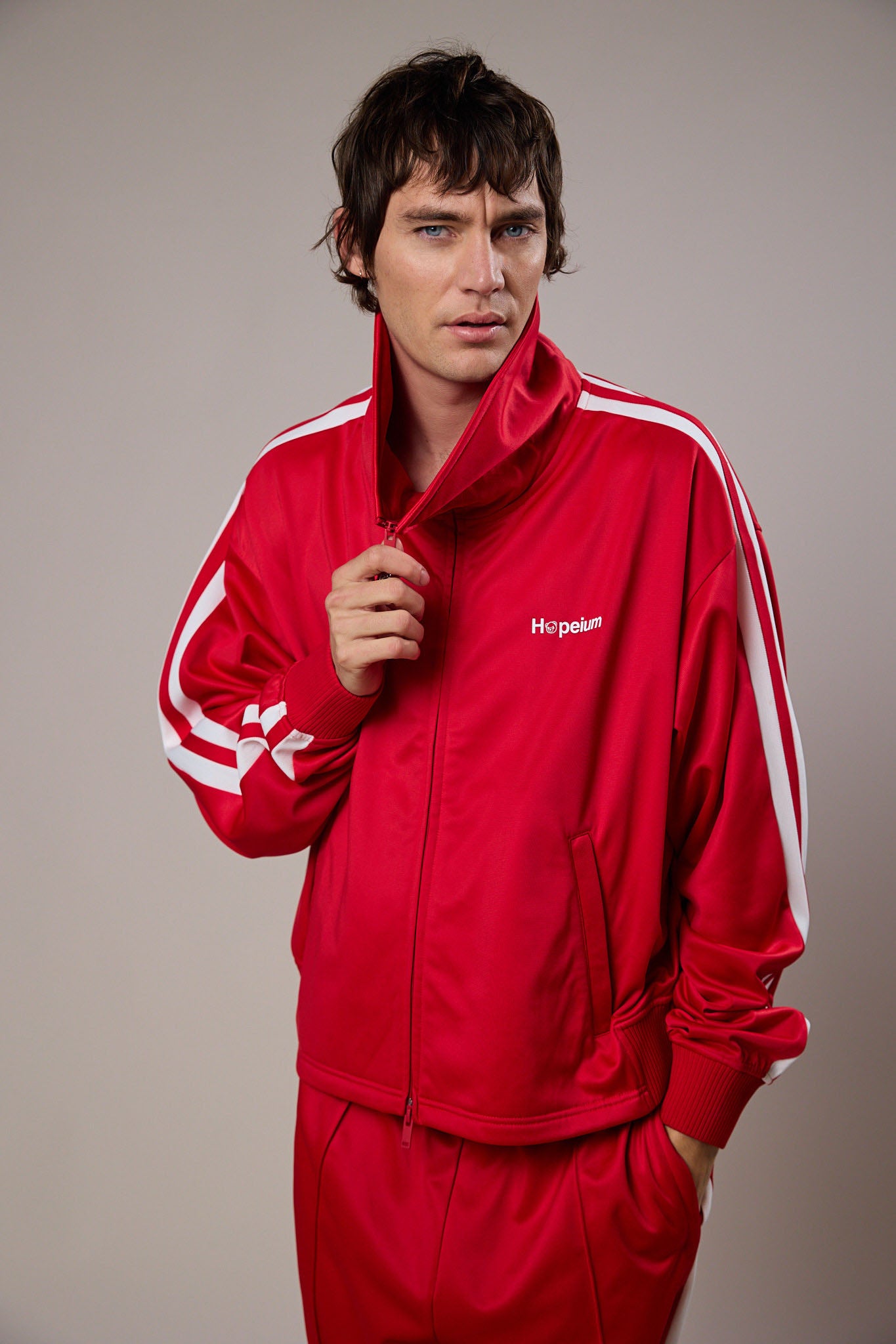 Track Jacket Red