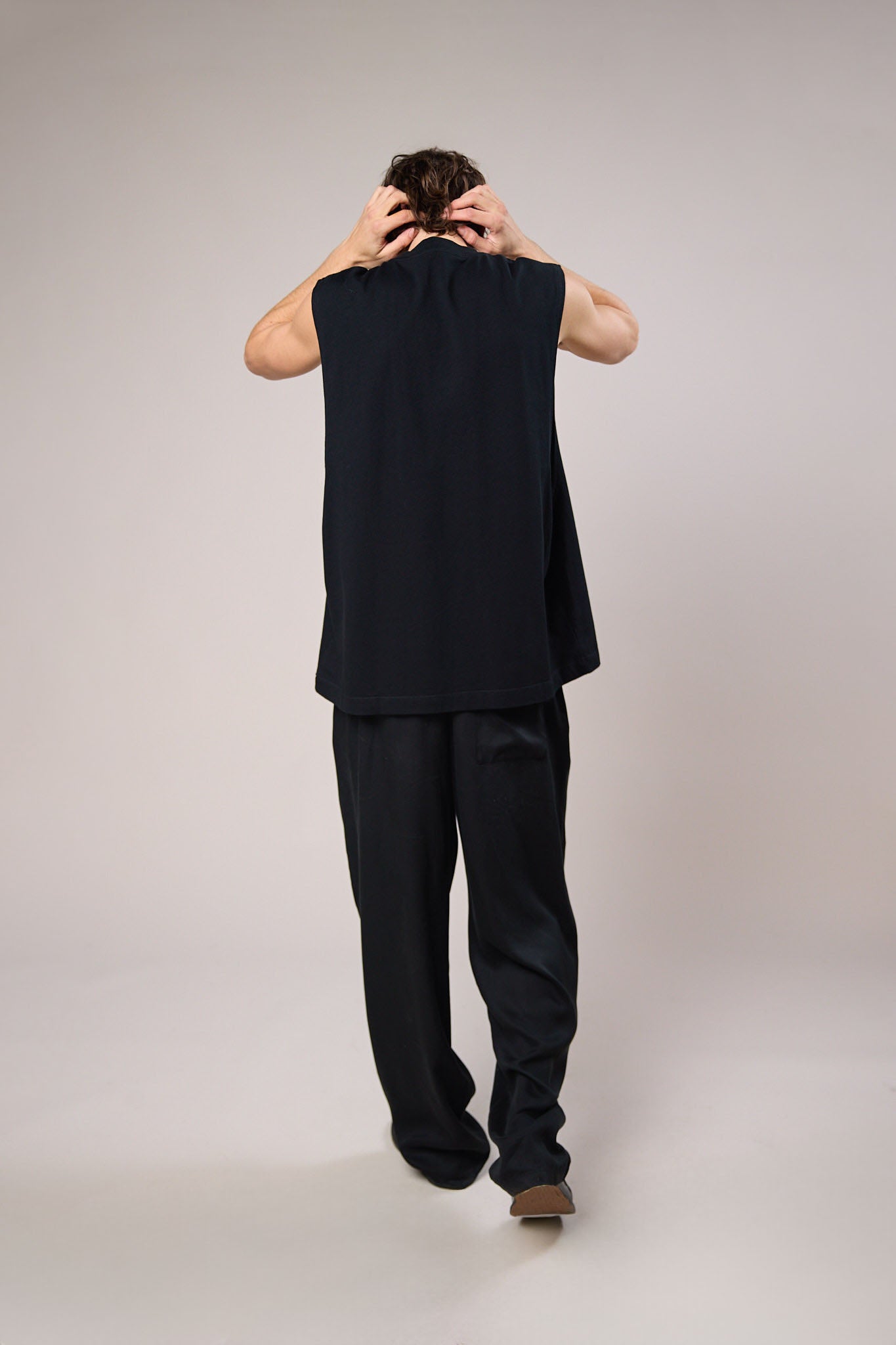 Sleeveless T-Shirt Black