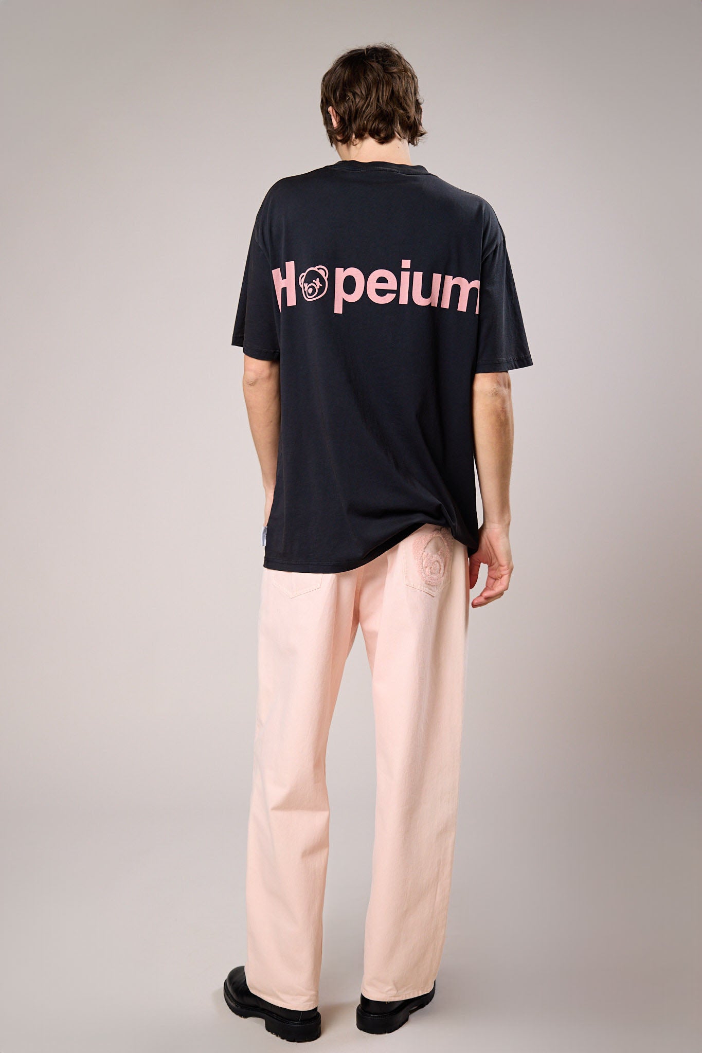 HOPEIUM PRINT T SHIRT | Black