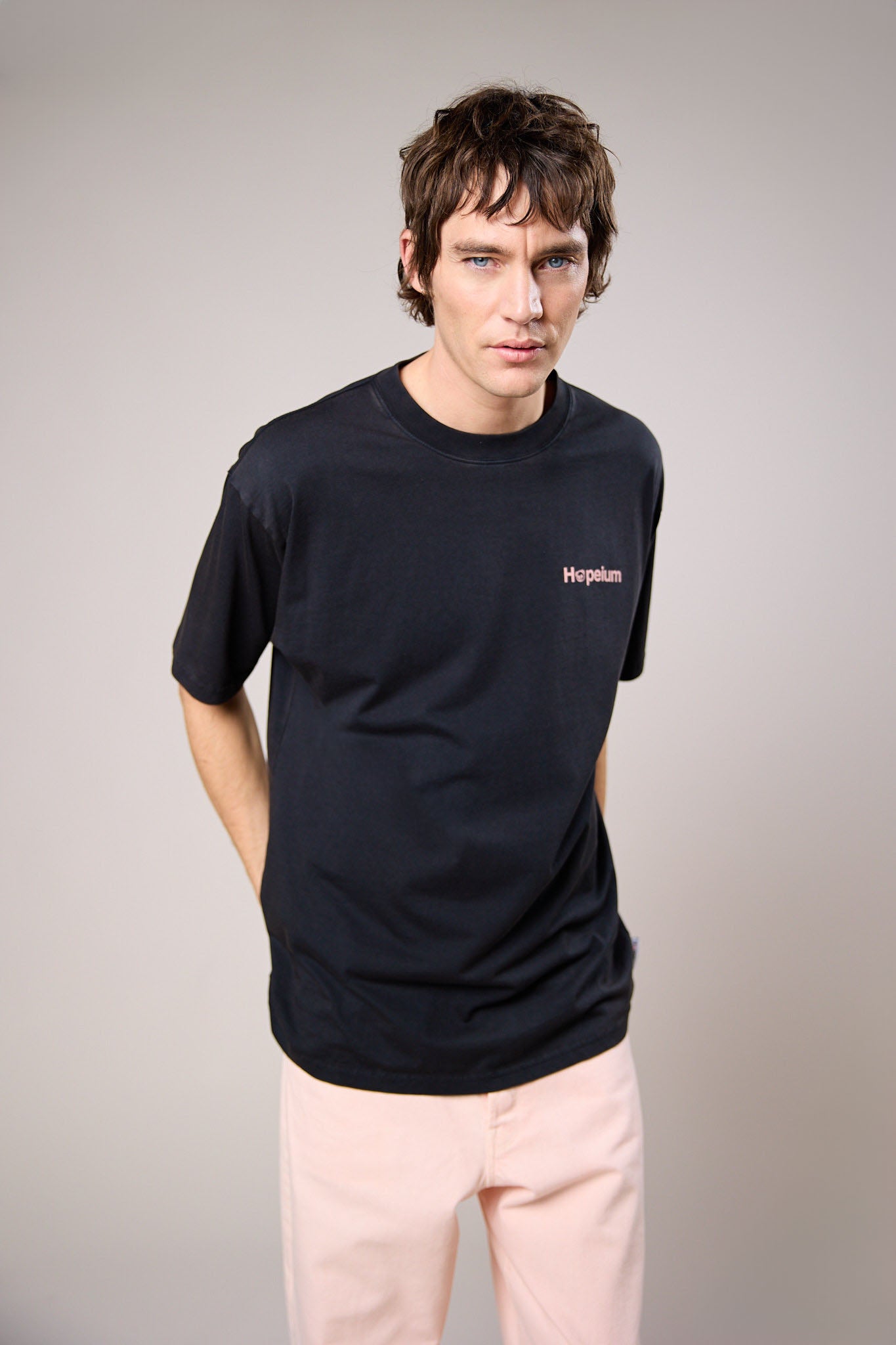 Hopeium Logo T-Shirt Black