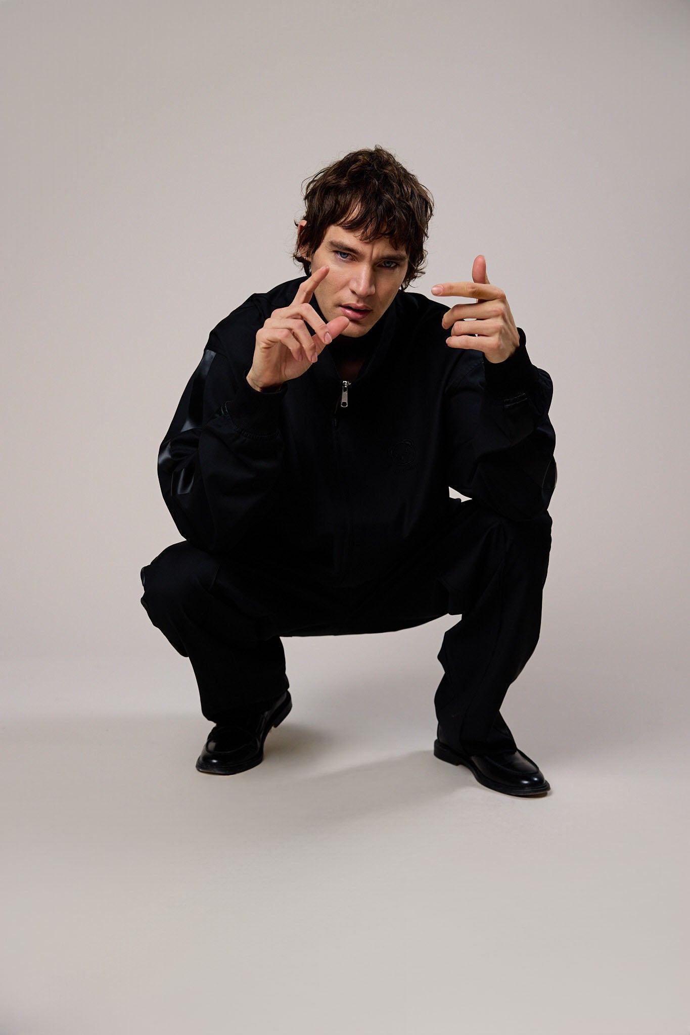 TRACK PANT WOOL | Black
