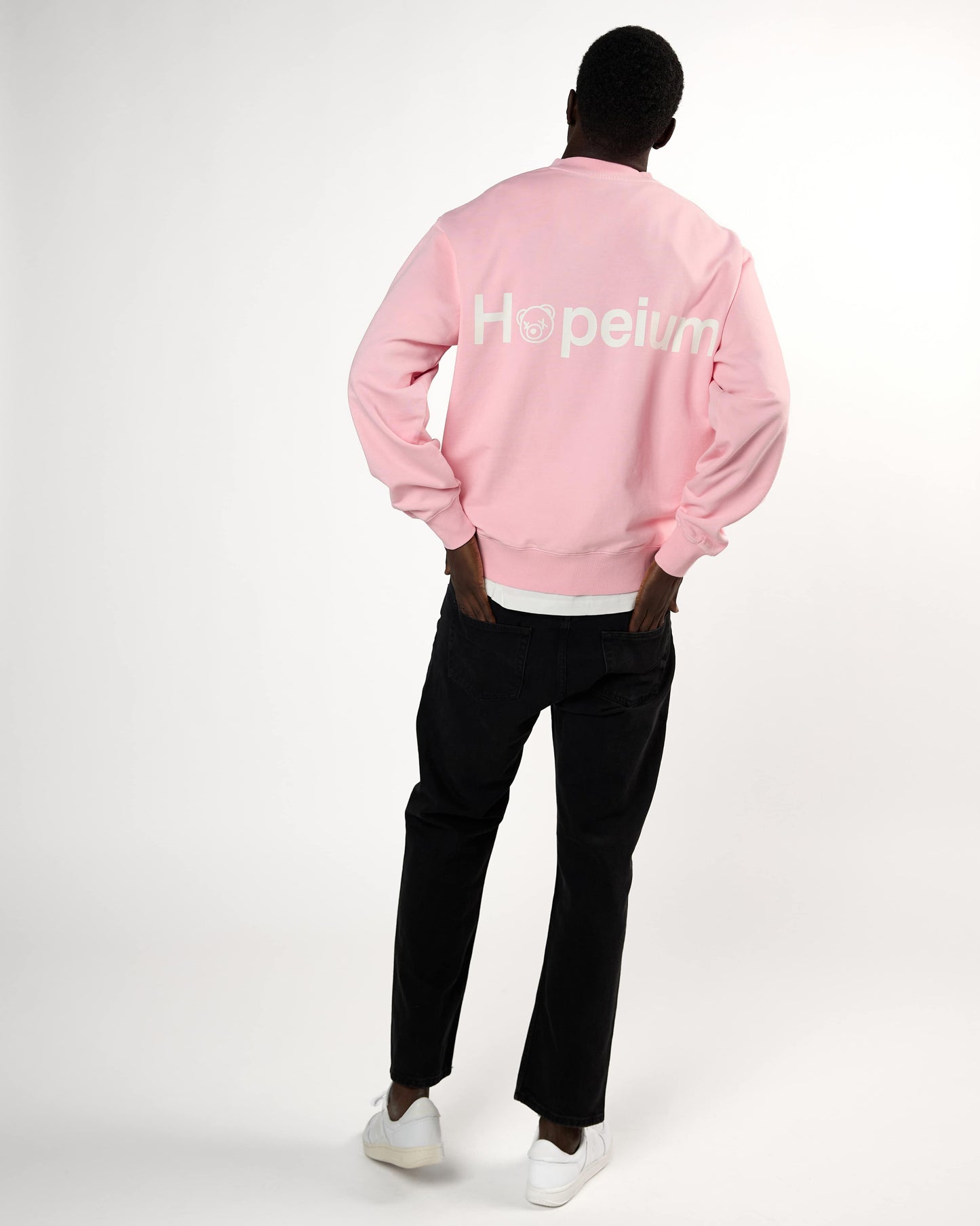 LOGO CREW SWEAT | Pink