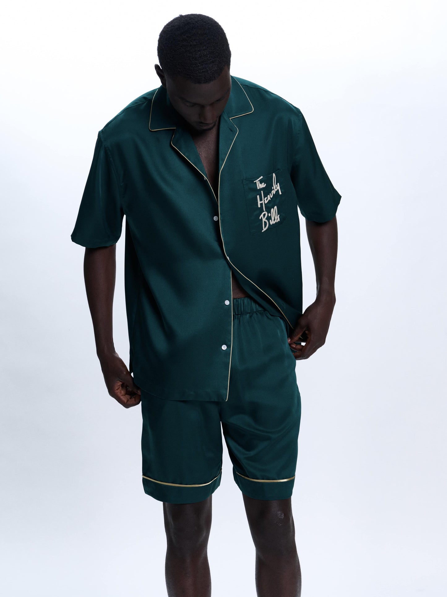 SILK SHORT | Green
