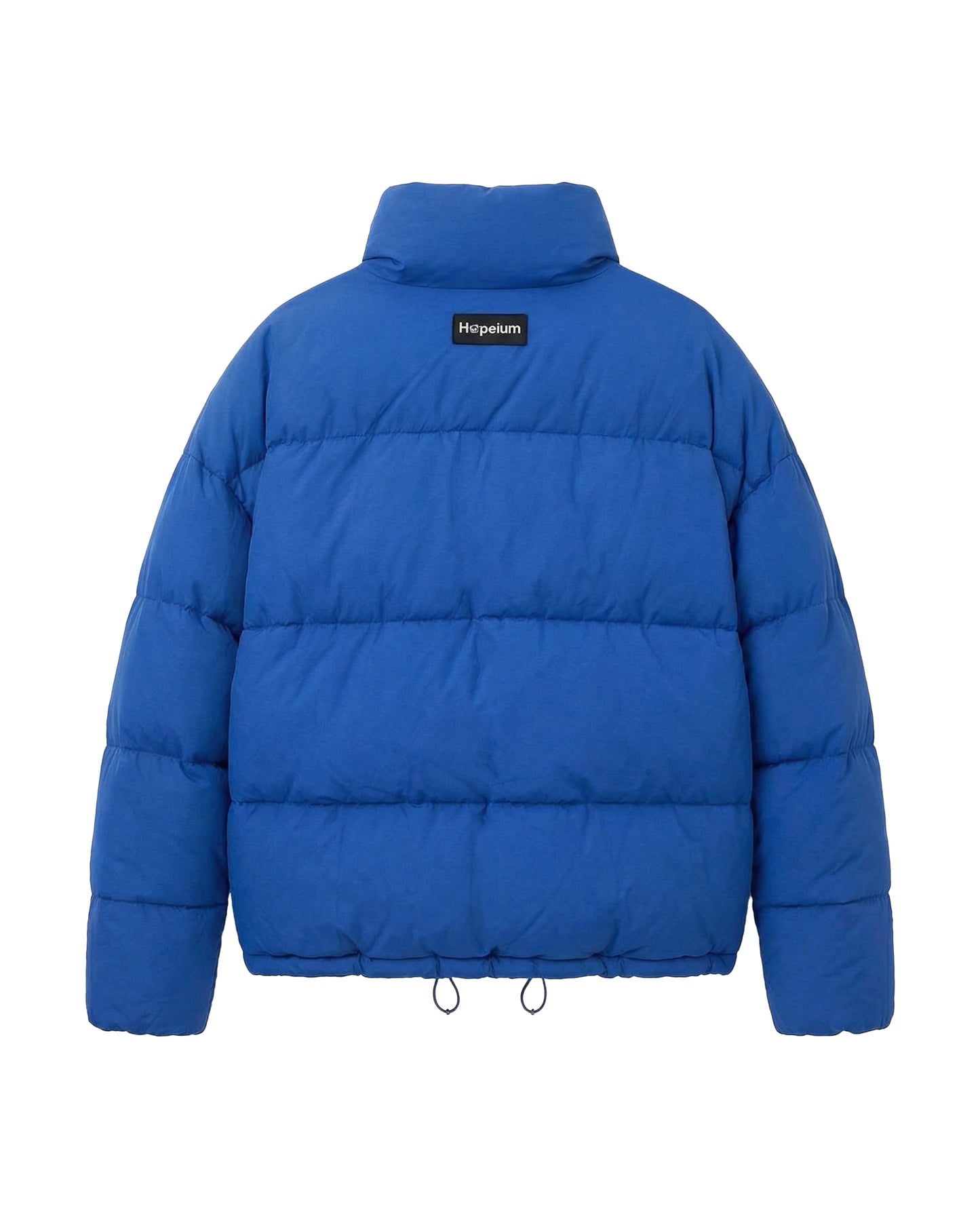 PUFFER SHORT JACKET | Cobalt