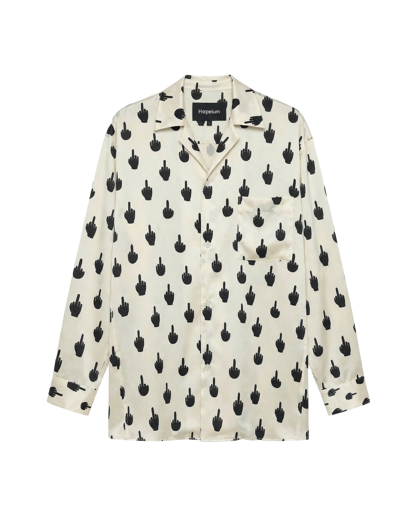ALLOVER PRINTED SILK SHIRT | AOP
