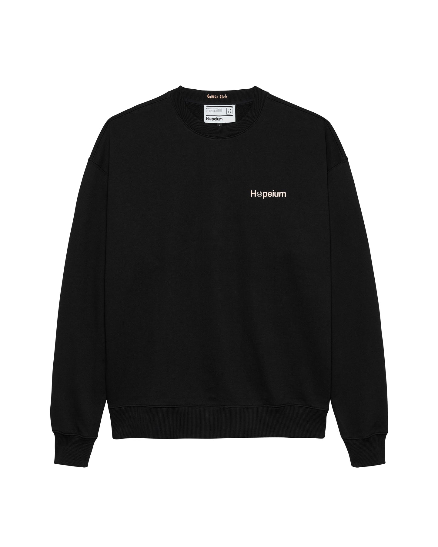 LOGO CREW SWEAT | Black