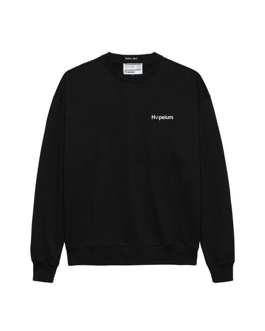 LOGO CREW SWEAT | Black