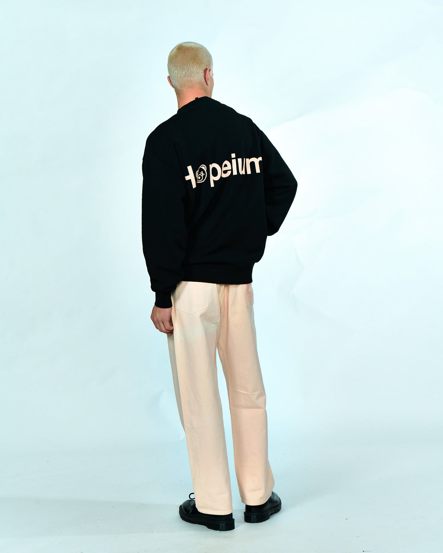 LOGO CREW SWEAT | Black
