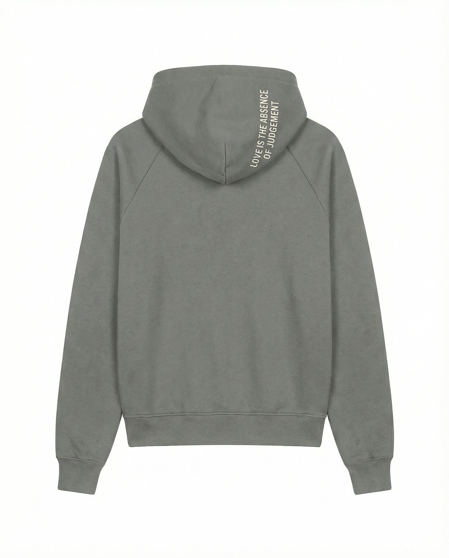 BASIC RAGLAN HOODIE | Grey