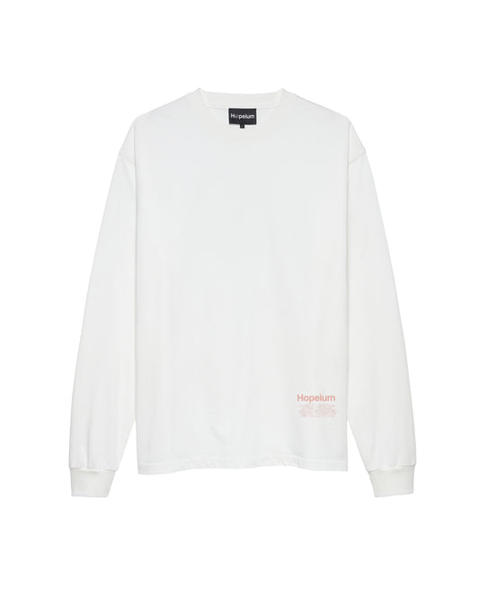 TOUR LONG SLEEVE TEE HOPEIUM | White