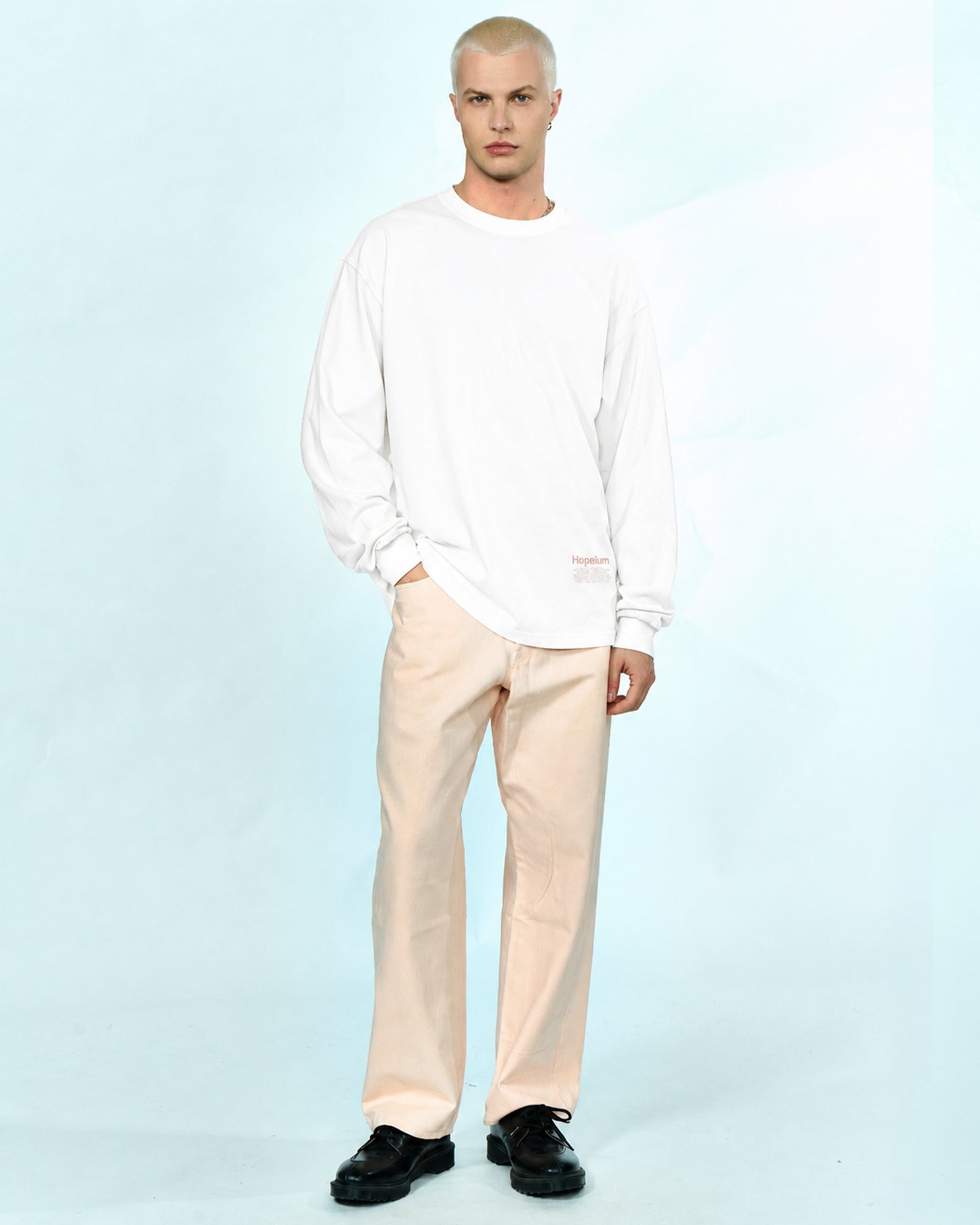 TOUR LONG SLEEVE TEE HOPEIUM | White