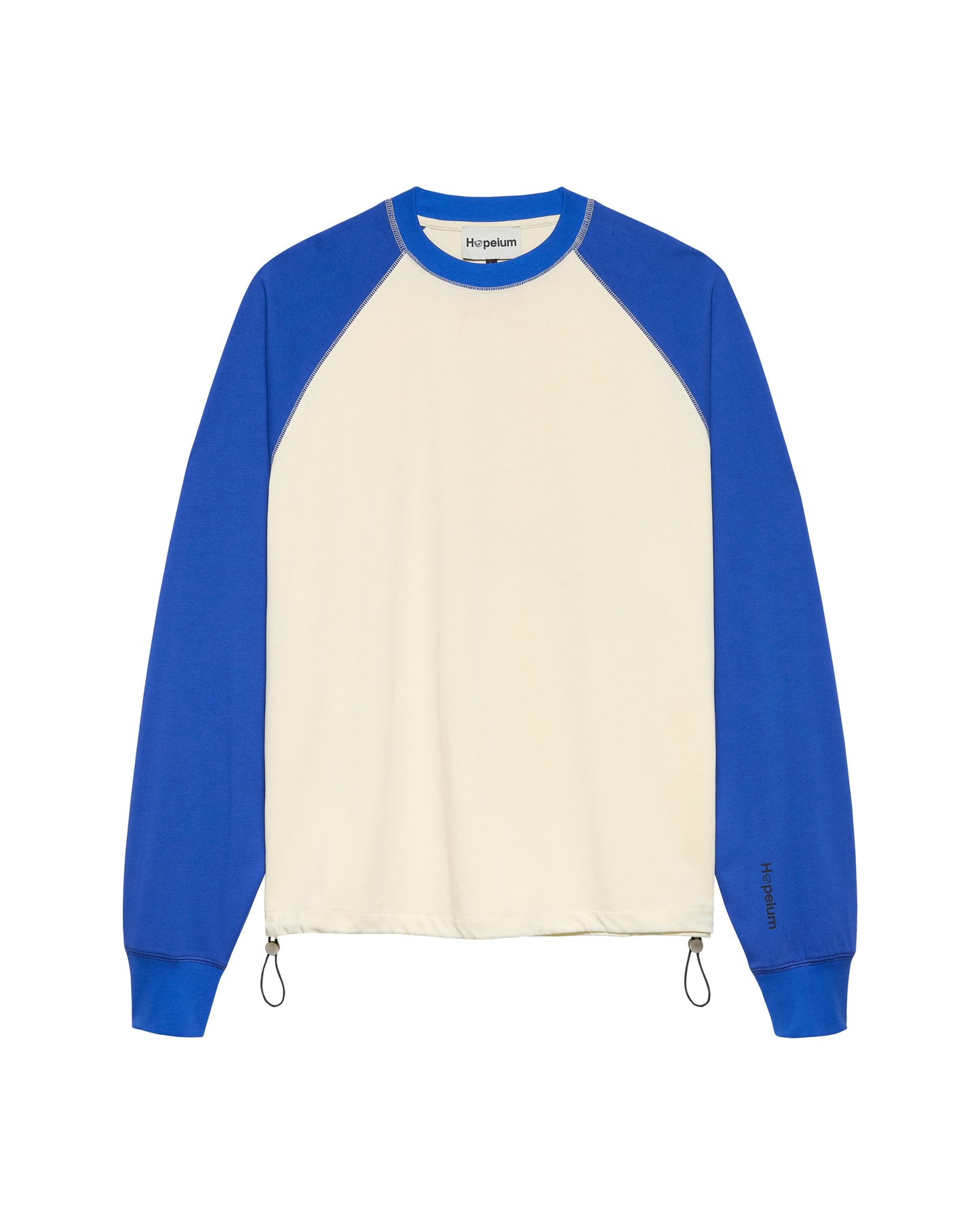 HOPEIUM OPTIMISM RAGLAN L/S | Cobalt