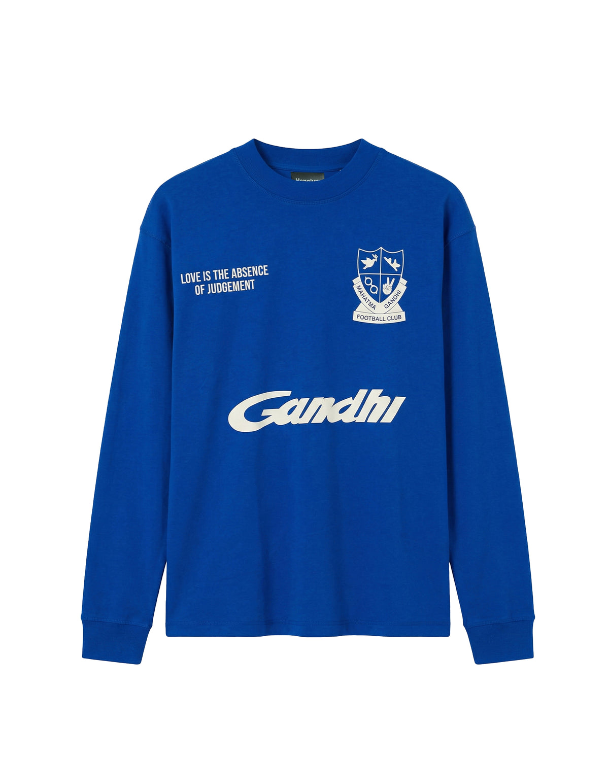 GANDHI TEE L/S | Cobalt