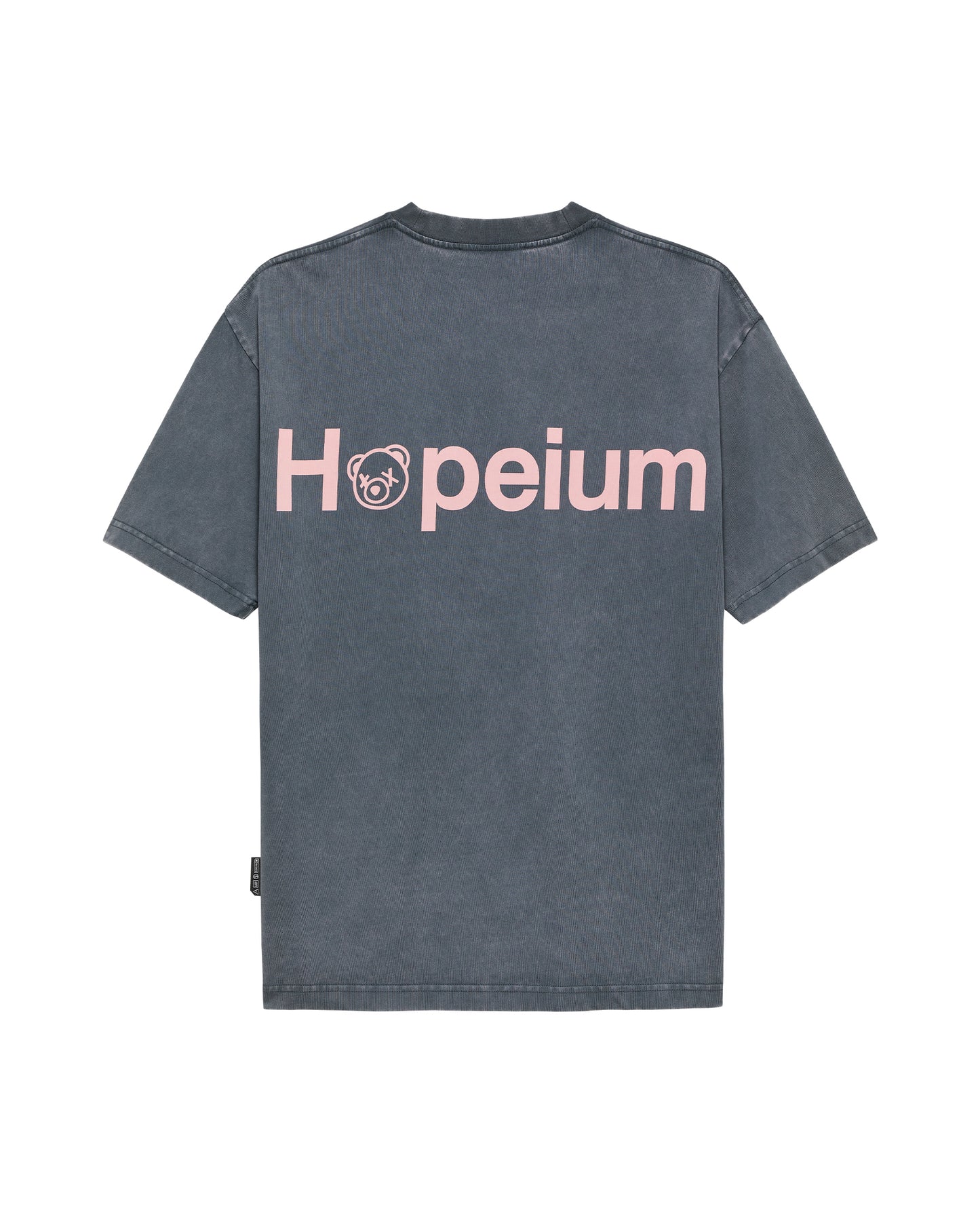 LOGO TEE S/S HEAVY | Washed grey