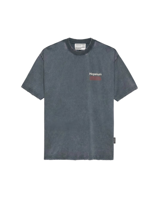 TOUR TEE S/S | Washed grey
