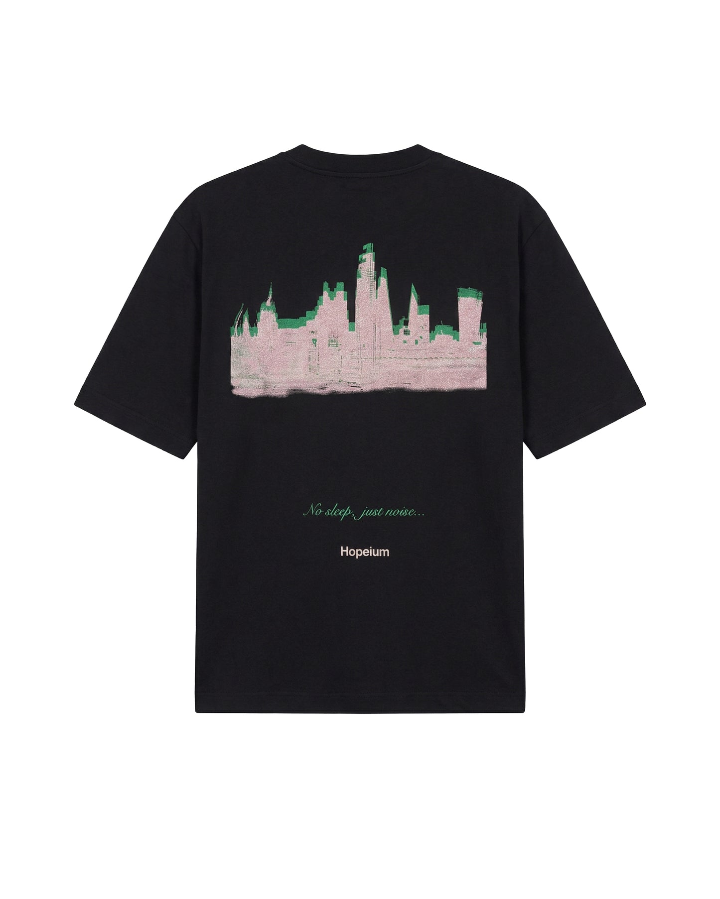 NO SLEEP JUST NOISE S/S TEE | Black