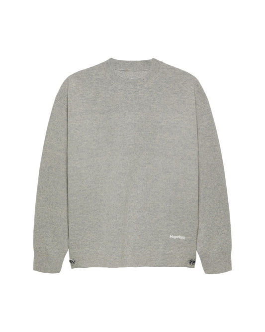 BASIC CREWNECK | Grey Melange