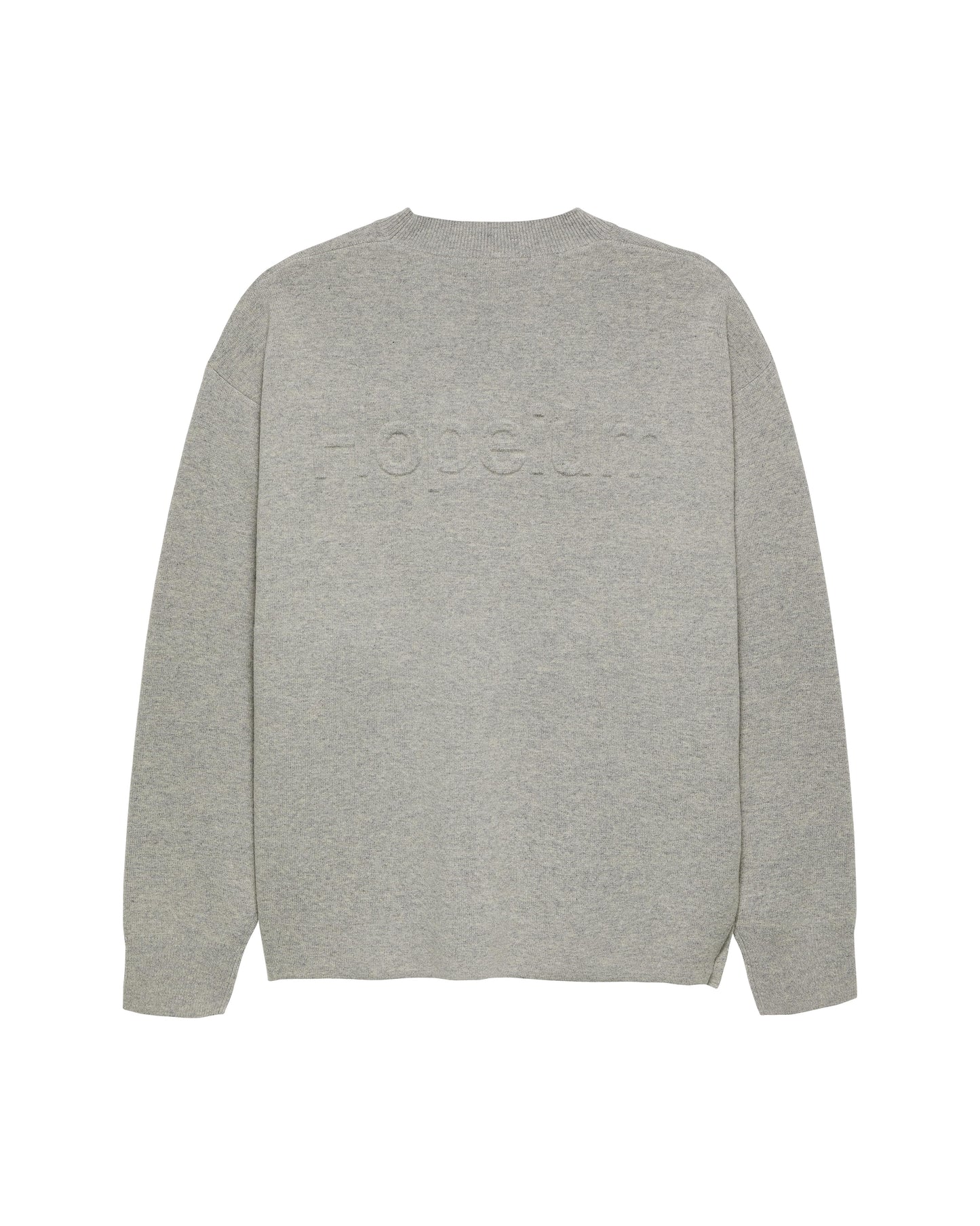 BASIC CREWNECK | Grey Melange