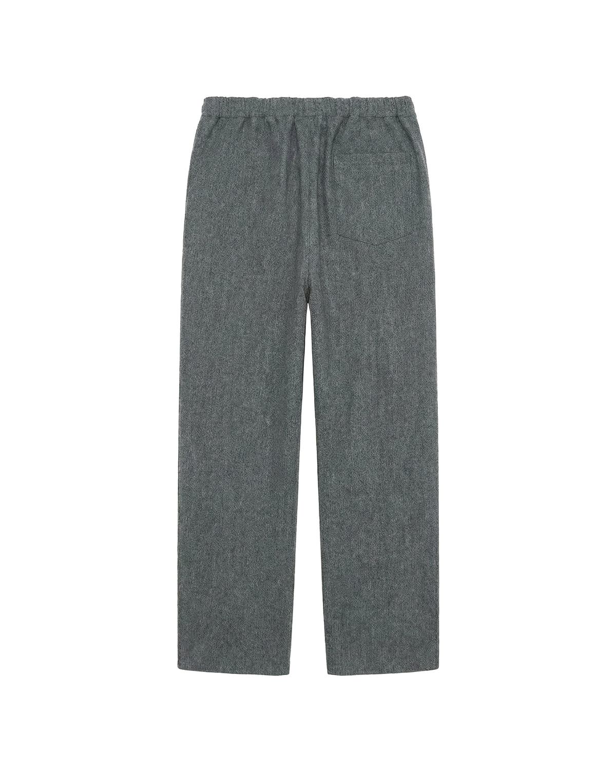 WINTER WOOLY TROUSERS | Grey Melange