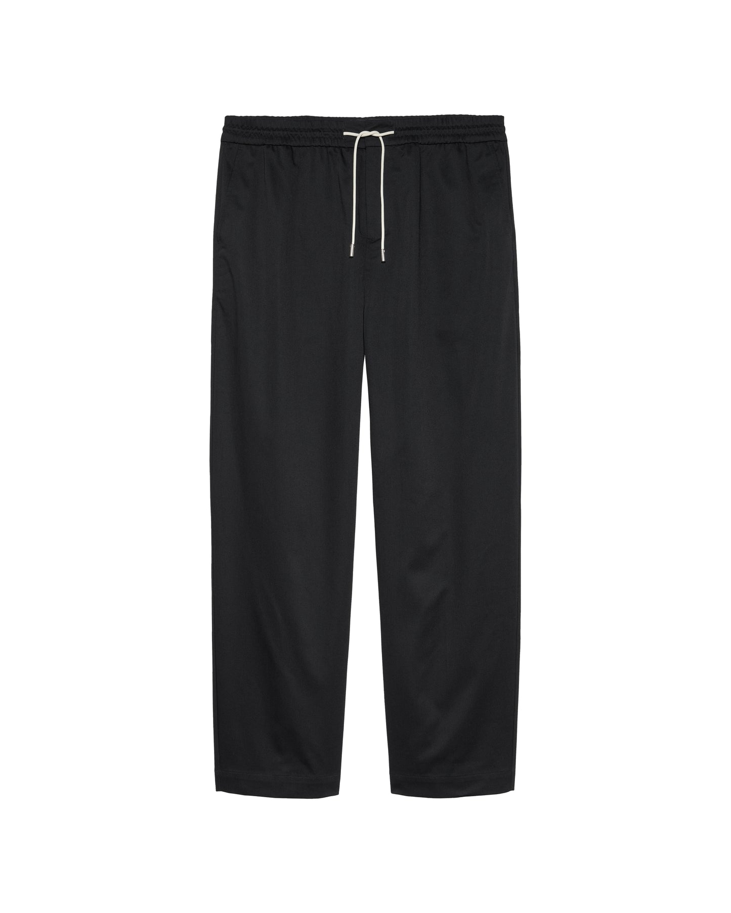 COTTON TWILL PANT | Black