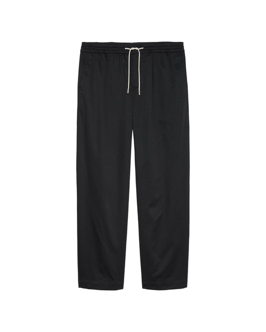 COTTON TWILL PANT | Black