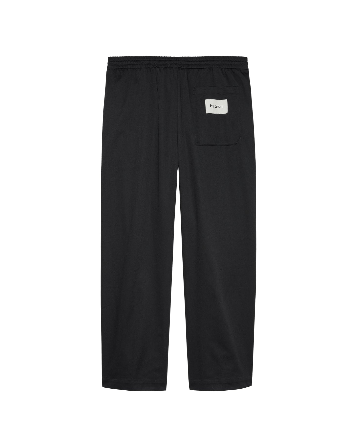 COTTON TWILL PANT | Black