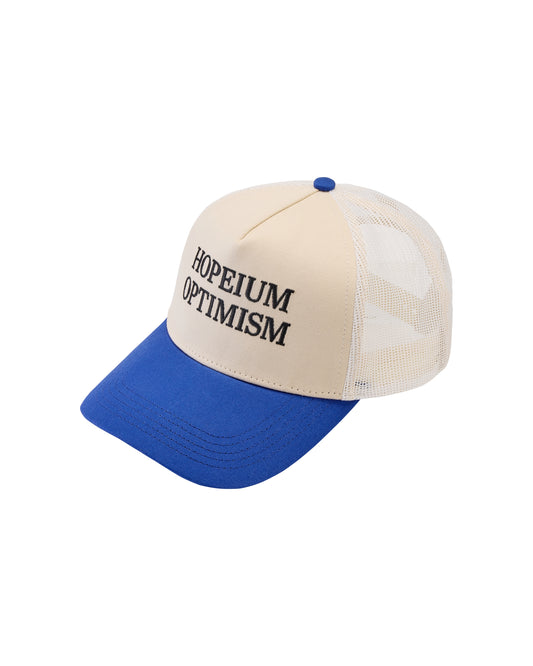 TRUCKER CAP WITH LOGO | Cobalt