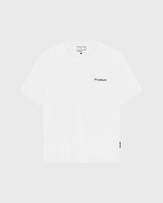 HOPEIUM PRINT T SHIRT | White