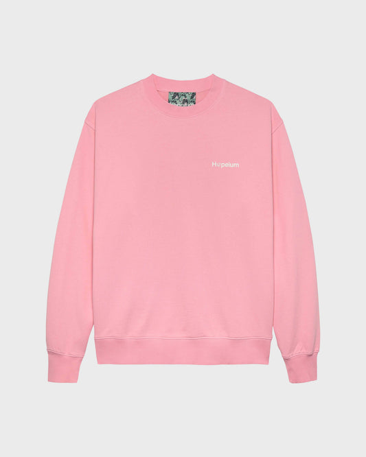 LOGO CREW SWEAT | Pink