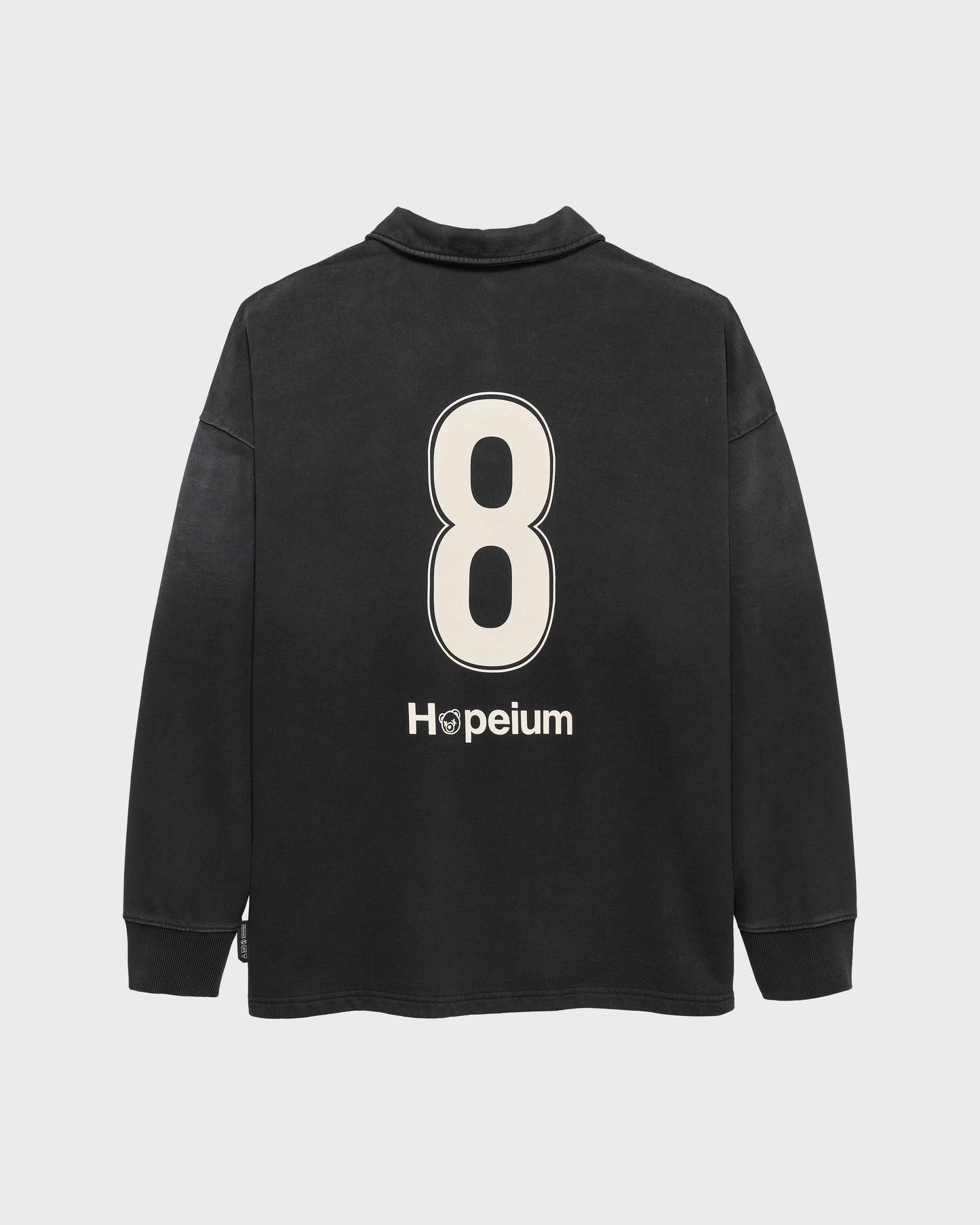 FOOTBALL POLO SWEAT | Black