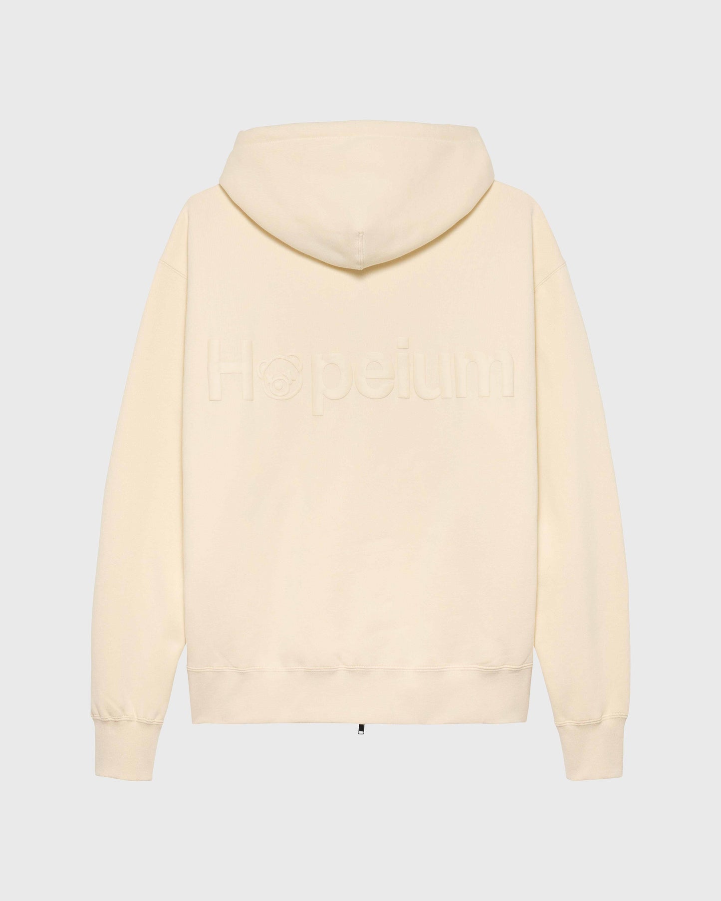 LOGO HOODED ZIP | Dune