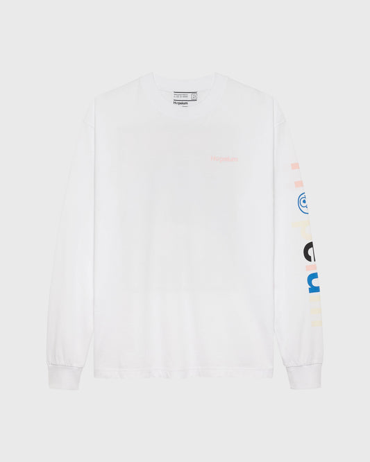 PROTECT YOUR PEACE TEE L/S | White