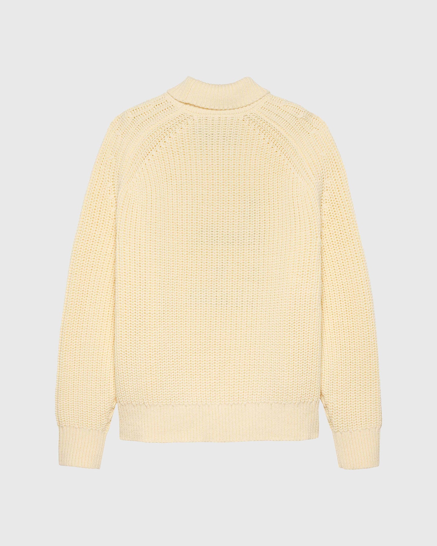 TURTLE NECK KNIT WHITE