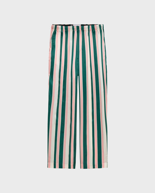 STRIPED SILK PANT
