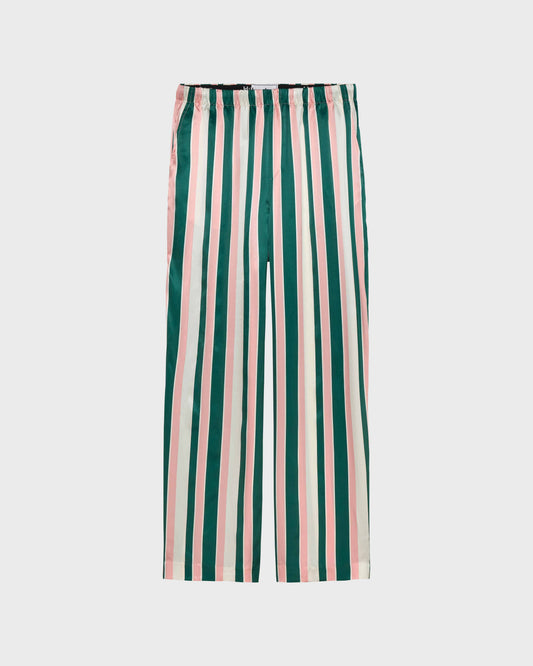 STRIPED SILK PANT | Stripe