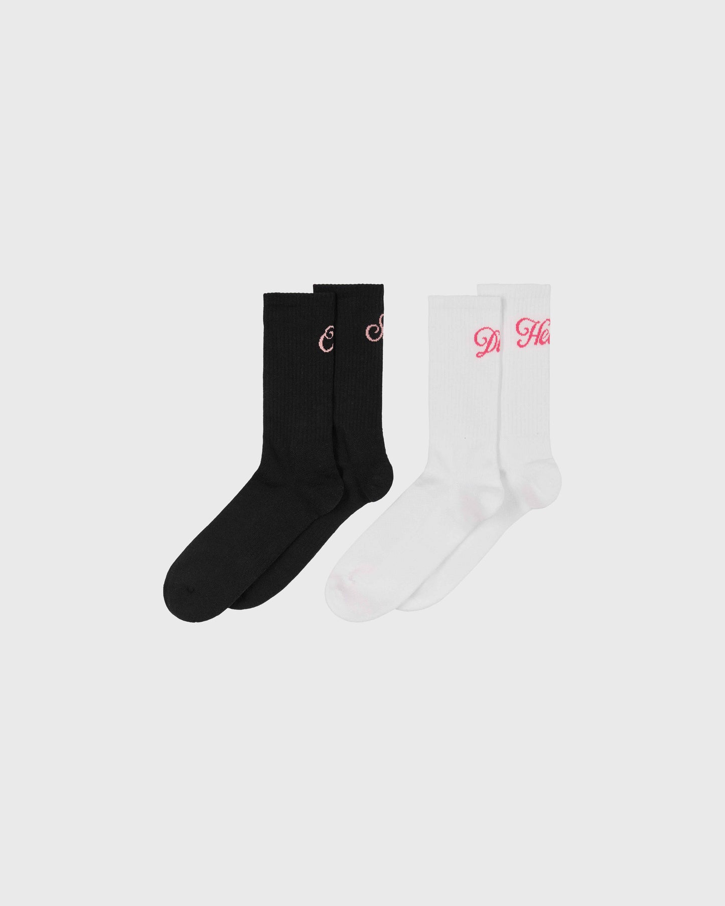 2-PACK SOCKS | White