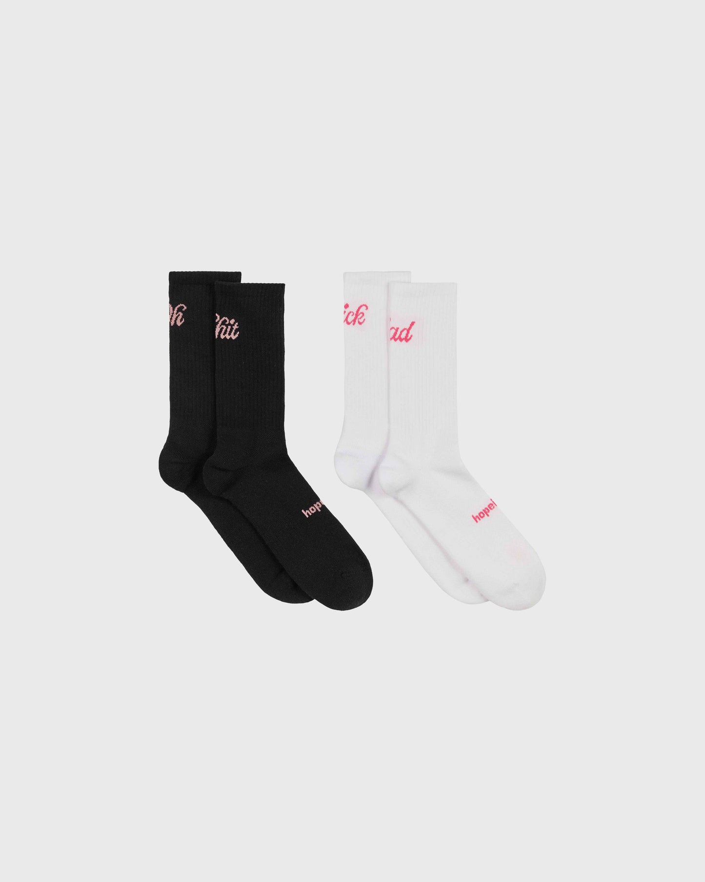 2-PACK SOCKS | White