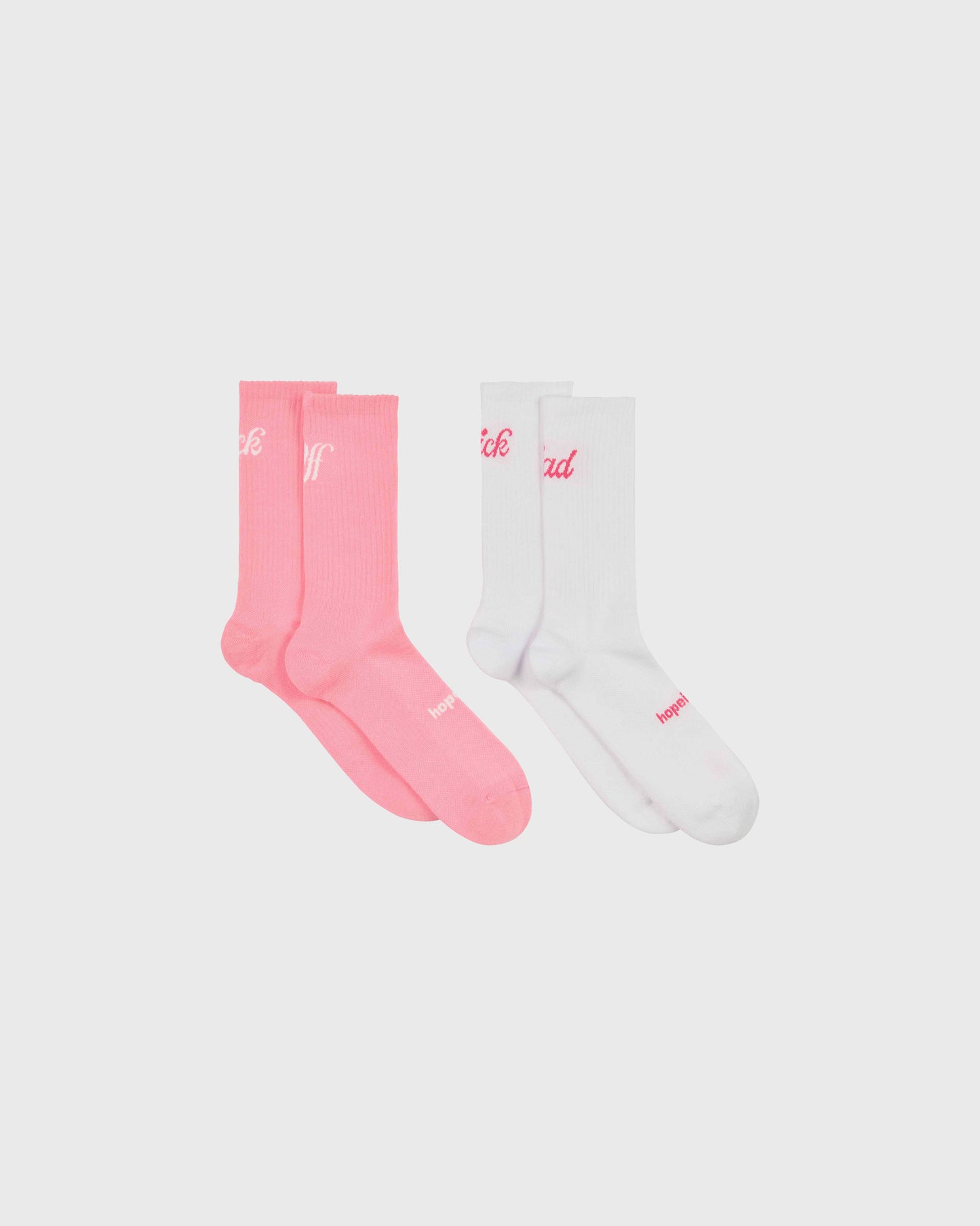 2-PACK SOCKS | White