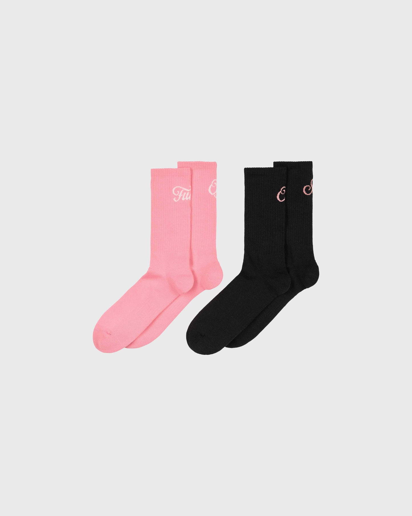 2-PACK SOCKS | Pink
