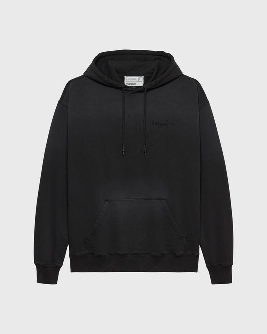 Logo Sweatshirt Hoodie Black