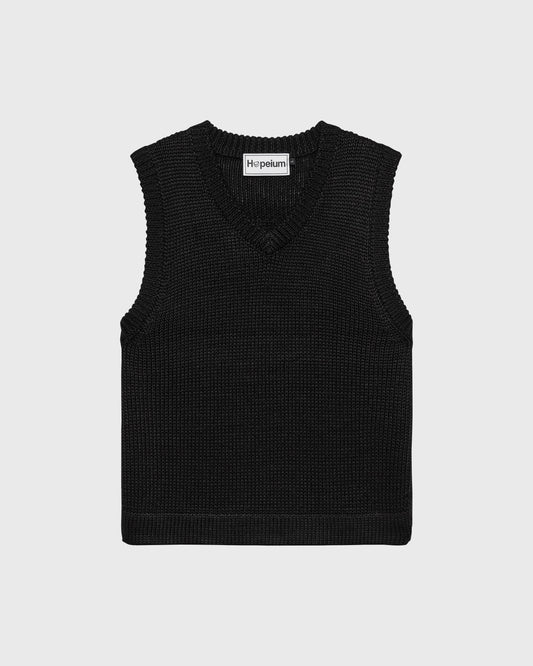 Linen Spencer Black